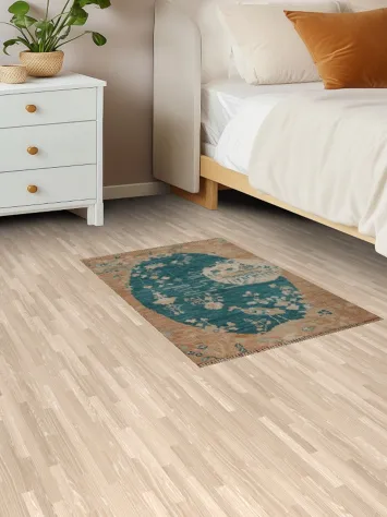 Nature Design Art Deco Turkish Wool Rug 2x3