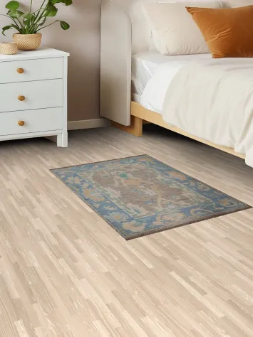 Geometric Oushak Turkish Rug 2x3