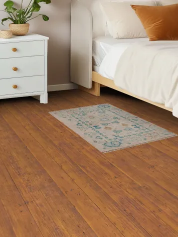 Muted Handmade Oushak Oriental Rug 2x3