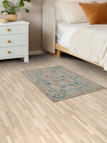 Handmade Oushak Turkish Wool Rug 2x3