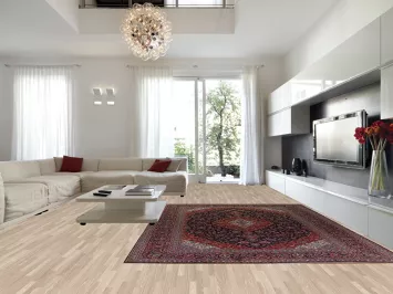 Vintage Wool Kashan Persian Area Rug 10x13