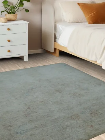 Vegetable Dye Oushak Oriental Area Rug 4x5