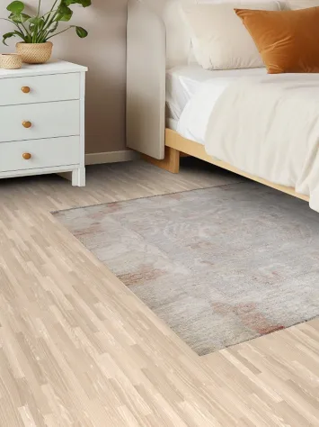 Vegetable Dye Oushak Oriental Square Rug 4x4