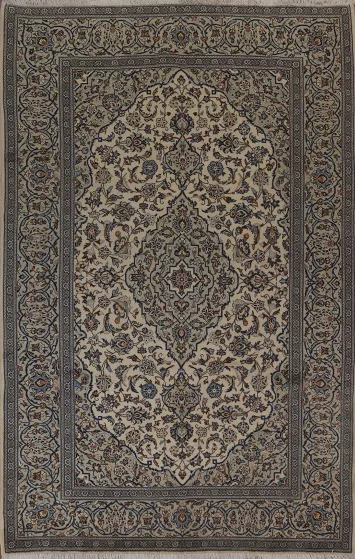 Traditional Kashan Persian Area Rug 7x10