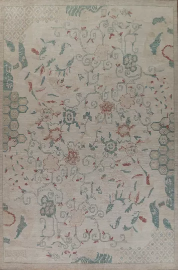 Vegetable Dye Oushak Oriental Area Rug 10x14