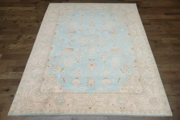 Vegetable Dye Oushak Oriental Wool Rug 9x12