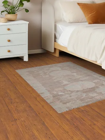 Vegetable Dye Oushak Oriental Area Rug 3x4