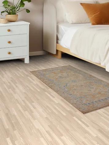 Muted Oushak Oriental Rug 2x4