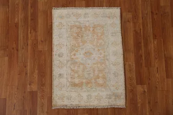 Vegetable Dye Oushak Turkish Area Rug 2x3
