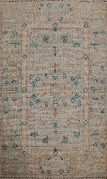 Geometric Oushak Oriental Rug 2x3
