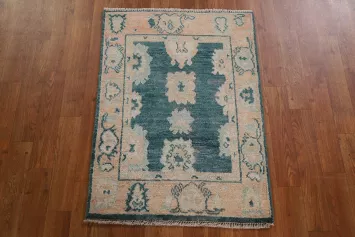 Geometric Oushak Oriental Rug 2x3