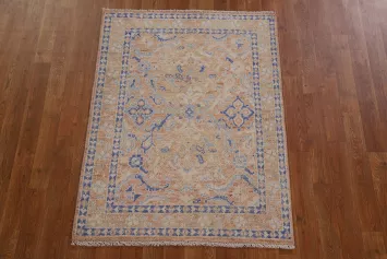 Handmade Oushak Turkish Area Rug 3x4