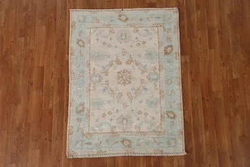 Handmade Oushak Turkish Area Rug 3x4
