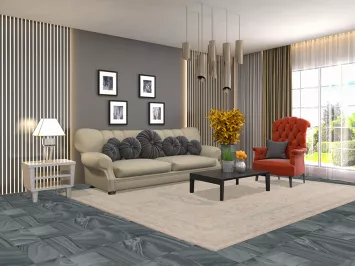 Vegetable Dye Oushak Turkish Area Rug 8x10