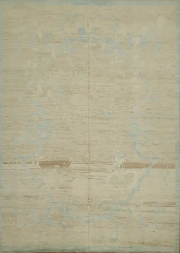 Vegetable Dye Oushak Turkish Area Rug 10x14