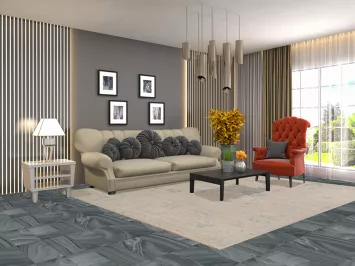 Vegetable Dye Oushak Turkish Area Rug 8x10