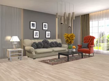 Hand-Knotted Heriz Serapi Oriental Runner Rug 3x8