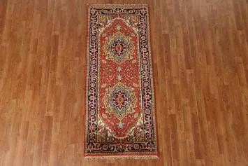 Handmade Heriz Serapi Oriental Rug 3x6