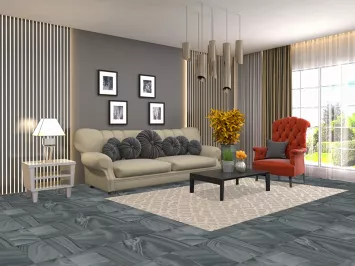 All-Over Moroccan Oriental Area Rug 5x8