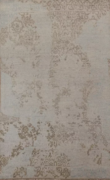 Handmade Moroccan Oriental Area Rug 5x8