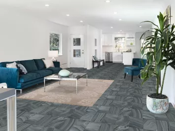 All-Over Wool Moroccan Oriental Area Rug 5x8