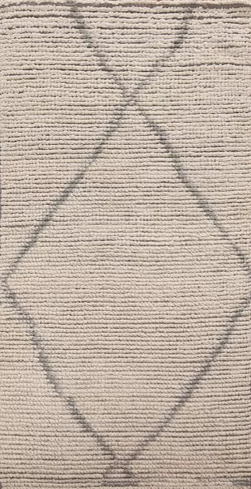 Hand-Knotted Moroccan Oriental Area Rug 3x6