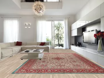 Antique Vegetable Dye Large Sultanabad Persian Rug 12x17