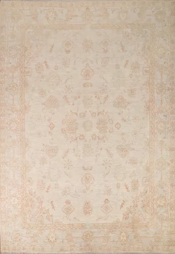 Vegetable Dye Oushak Turkish Area Rug 8x10