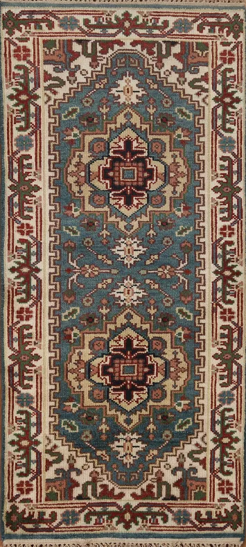 Heriz Serapi Wool Area Rug 3x6