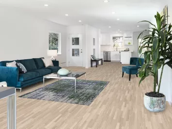 Modern Abstract Oriental Area Rug 5x7