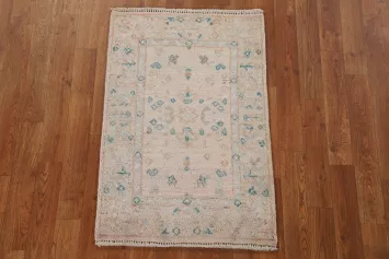 Handmade Oushak Turkish Wool Rug 2x3