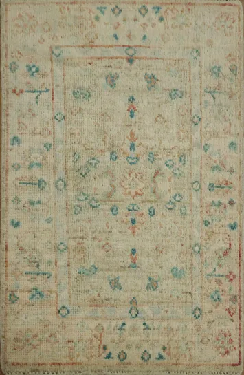 Handmade Oushak Oriental Rug 2x3
