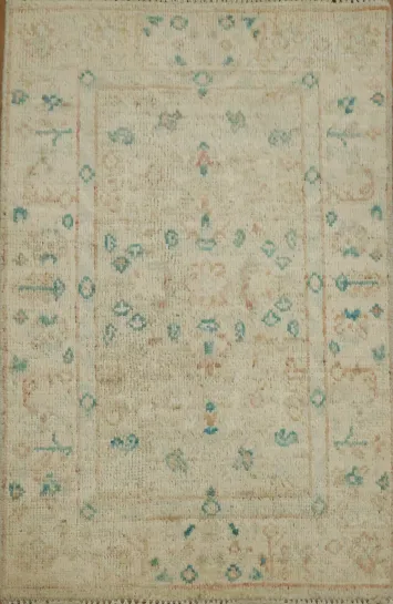 Handmade Oushak Turkish Area Rug 2x3