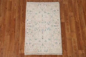 Handmade Oushak Turkish Wool Rug 2x3