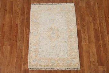 Handmade Oushak Oriental Wool Rug 2x3
