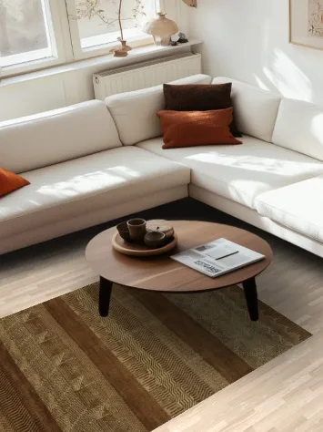 Luxury Brown Gabbeh Rug 4x6 for a Stylish Home Ambiance