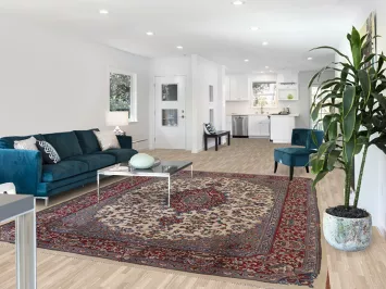 Traditional Kashmar Persian Area Rug 8x11