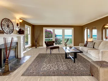 Traditional Kashan Persian Area Rug 8x12