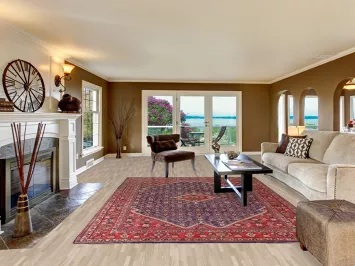 Geometric Mahal Persian Area Rug 8x11