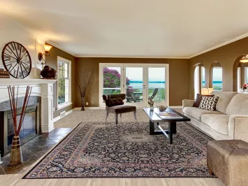 Traditional Kashmar Persian Area Rug 10x12