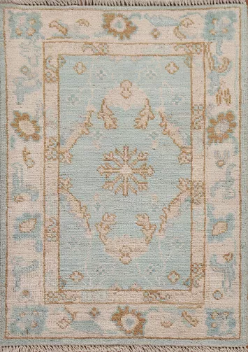 Handmade Oushak Oriental Rug 2x3
