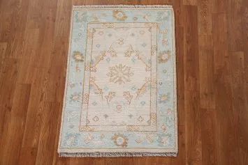 Handmade Oushak Turkish Rug 2x3