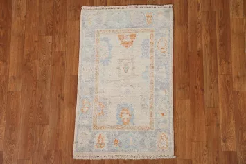 Handmade Oushak Oriental Wool Rug 2x3
