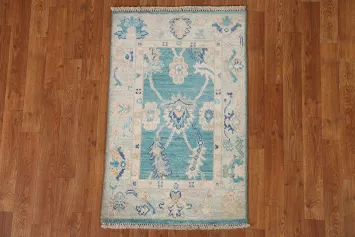 Handmade Oushak Oriental Rug 2x3
