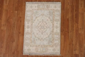 Handmade Oushak Turkish Rug 2x3