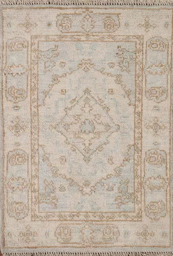 Handmade Oushak Turkish Rug 2x3