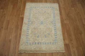 Handmade Oushak Turkish Rug 2x3