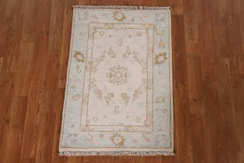 Geometric Oushak Oriental Rug 2x3