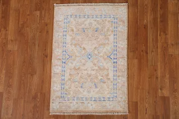 Vegetable Dye Oushak Turkish Rug 2x3