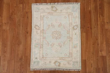 Vegetable Dye Oushak Oriental Rug 2x3